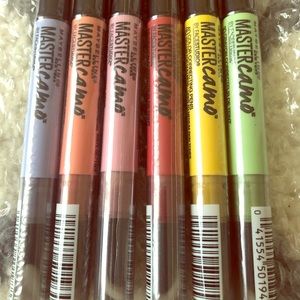 Maybelline Master Camo set all colors new